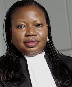 Mrs Fatou Bensouda - she becomes the next prosecutor at the ICC next year
