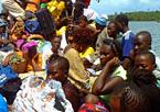 The uncertainty of sea travel - passengers on a boat - Photo: BBC story