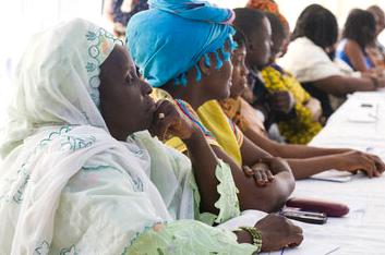 A UNDP photo of Sierra Leonean Civil Society Groups