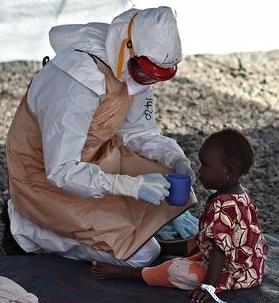 A child ebola victim