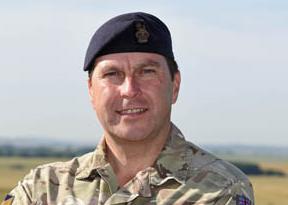 Brigadier McMahon receives a CBE for his work in battling Ebola in Sierra Leone.