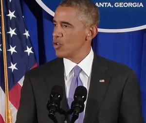 US President Obama delivers a message of hope in the fight against the Ebola scourge. Says the United States will now lead from the front in the fight against the Ebola menace.