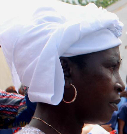 Ebola survivor Adama Sankoh. She was forced to wait for her certificate until Siaka Stevens' birthday on August 24th.