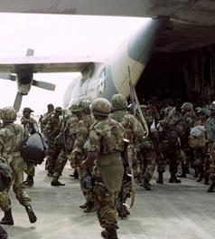 ECOMOG troops at Lungi in 1997. The murderous AFRC/RUF junta wanted them out so they can create killing fields in Sierra Leone.