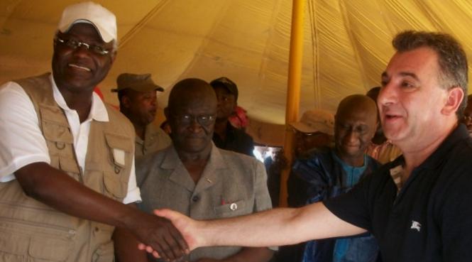 President Ernest Bai Koroma and his friend Timis of African Minerals