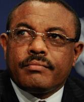 Ethiopian Prime Minister Hailemariam Desalegn - put his foot right there - in his mouth