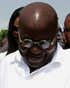 The man declared loser by the Ghana electoral body Akufo-Addo