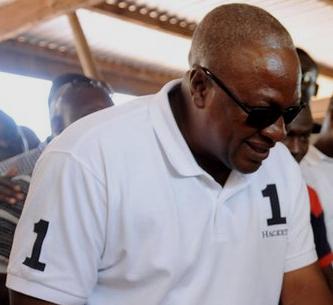 The man declared winner of December 7 polls incumbent President John Mahama