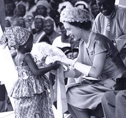 Her Majesty the Queen visits Sierra Leone later in the year. On the day itself she was represented by HRH the Duke of Kent.