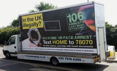 The Tory campaign against illegal immigrants - backfired.