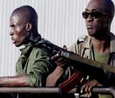 Government troops at the start of the crisis