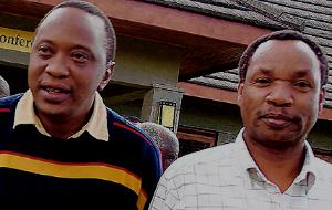 Deputy Prime Minister Uhuru Kenyatta and Henry Kosgey - Picture: Daily Nation