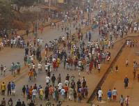 Protest march in Conakry