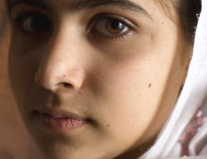 Malala Yousafzai - the teenager shot in the head by the Taliban for advocating formal education for the girl child.