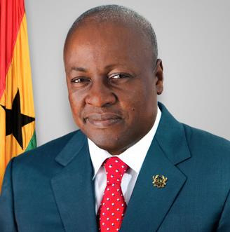 Defeated incumbent John Mahama conceded and wished his successor well.