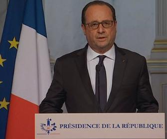 President Hollande has vowed to take the battle to the terrorists