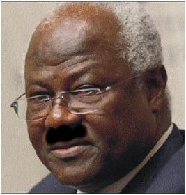 Sierra Leone's own home grown Hitler. The monster who believes he should tamper with the Constitution and get away with it.