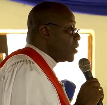 The Head of the United Methodist Church in Sierra Leone Bishop John Yambasu