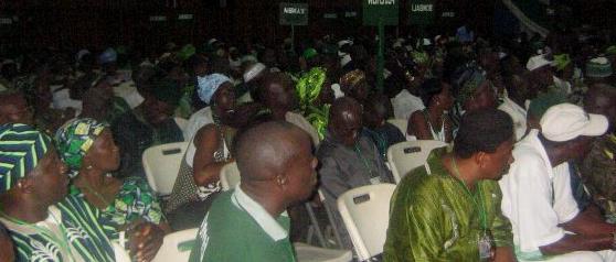 The SLPP Convention that elected Rtd Brigadier Julius Maada Bio - Photo: Unity Now Online
