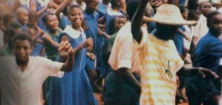 Celebrations after the 1992 overthrow of the APC in power for 24 years.