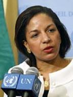 United States UN envoy Susan Rice