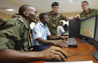 Sierra Leone Navy personnel undergoing training