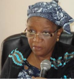 Health minister Zainab Bangura