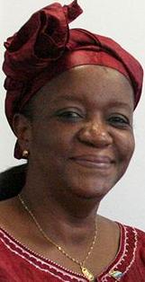 Mrs Zainab Bangura - former Foreign Minister. No longer the darling of the overnight "diplomats" she created.
