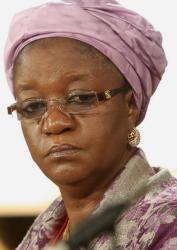 Sierra Leone's Zainab Hawa Bangura - has quite a lot on her plate. We wish her well.